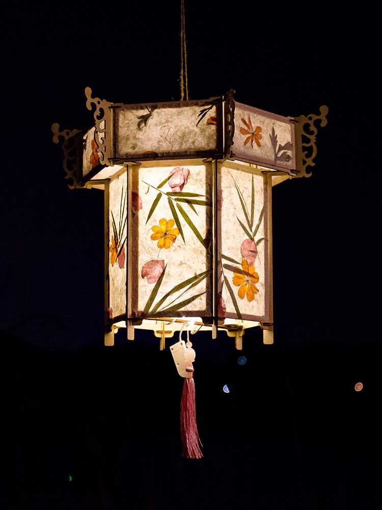 元宵节兔子灯笼diy手工制作材料 春节传统手提非遗花灯木质宫灯