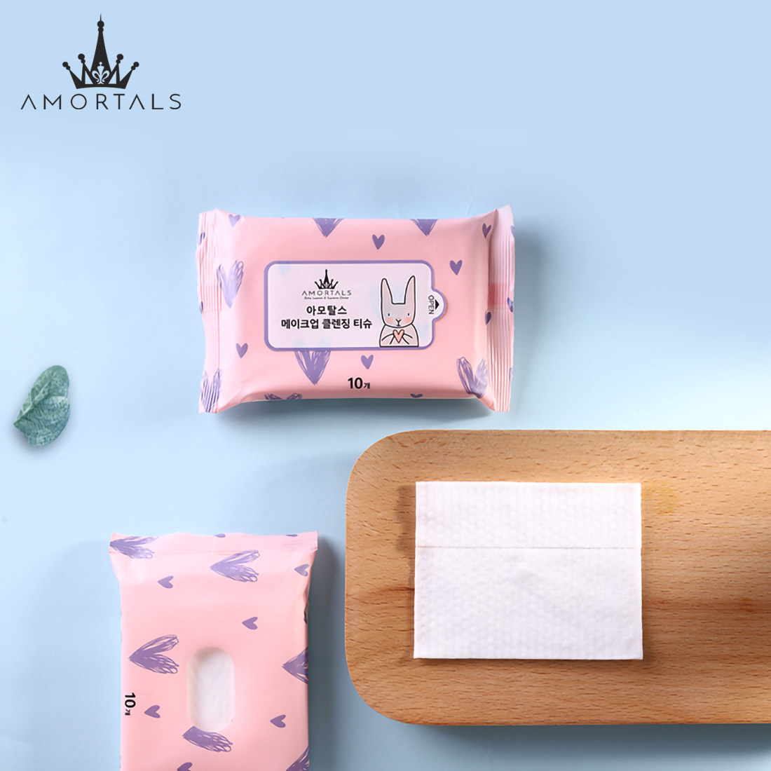 韩国尔木萄卸妆湿巾一次性便携深层清洁脸部抽取湿纸巾温和无刺激