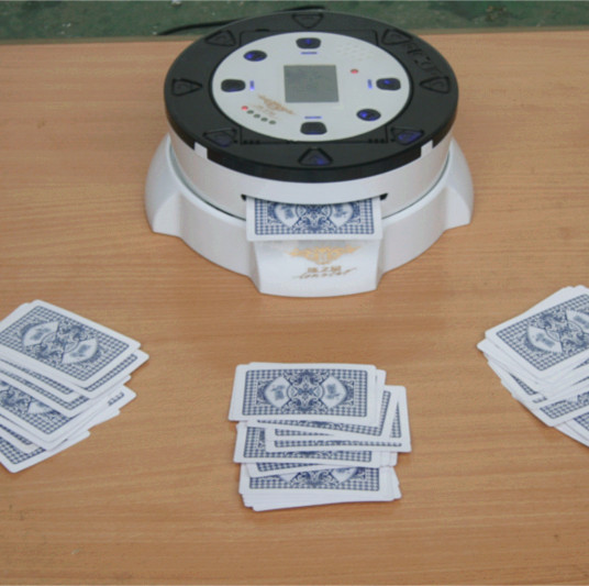 可选全自动双用豪华扑克发牌机新款洗牌机一体机分牌荷官智能家用