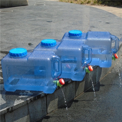 户外水桶大容量带龙头野外野营用品便携饮用纯净水手提式装水容器