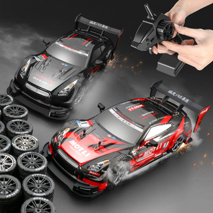 专业rc遥控车四驱高速 可漂移赛车成人比赛专用GTR充电动玩具汽车
