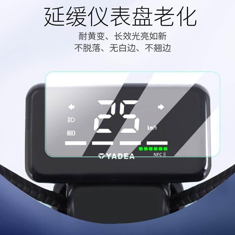 软膜保护膜小刀电动自行车显示屏贴膜新日/小牛/绿源/五羊非钢化膜