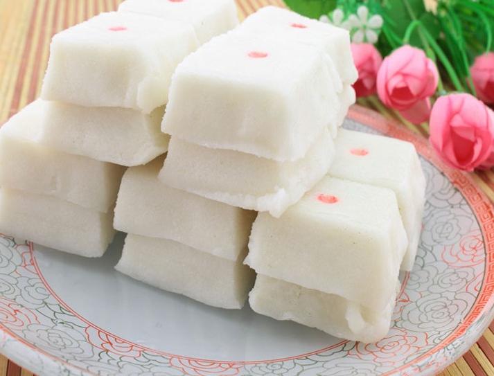 糯米南通如皋特产小方方块年糕桂花米糕一份年糕