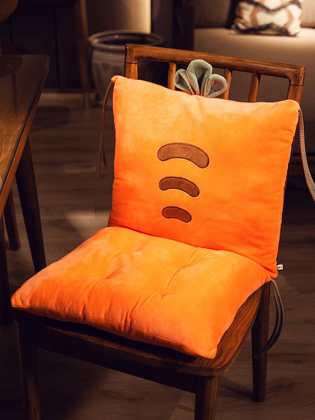 宿舍座垫屁股高档靠垫办公靠背一体坐垫垫子椅垫垫办公室久坐学生