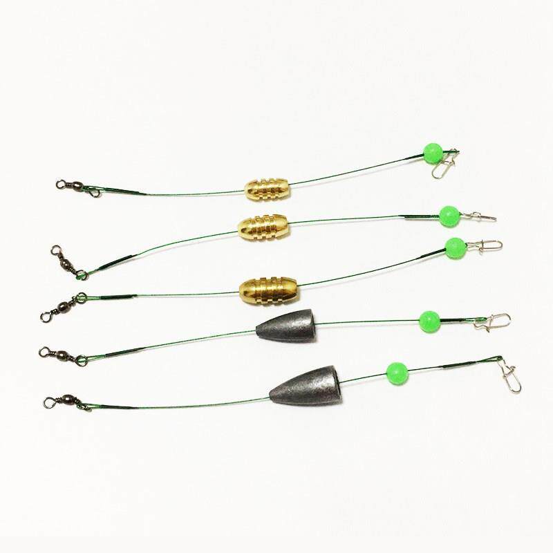 路亚导线前导成品淡水新品线远抛前防咬钢丝鱼线