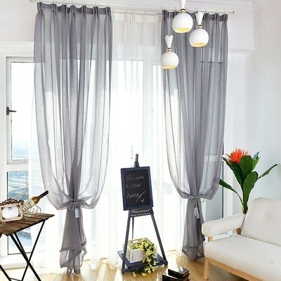 纱网成品窗帘