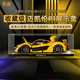 乐一百适用乐高机械组42172迈凯伦P1赛车亚克力展示盒跑车防尘罩