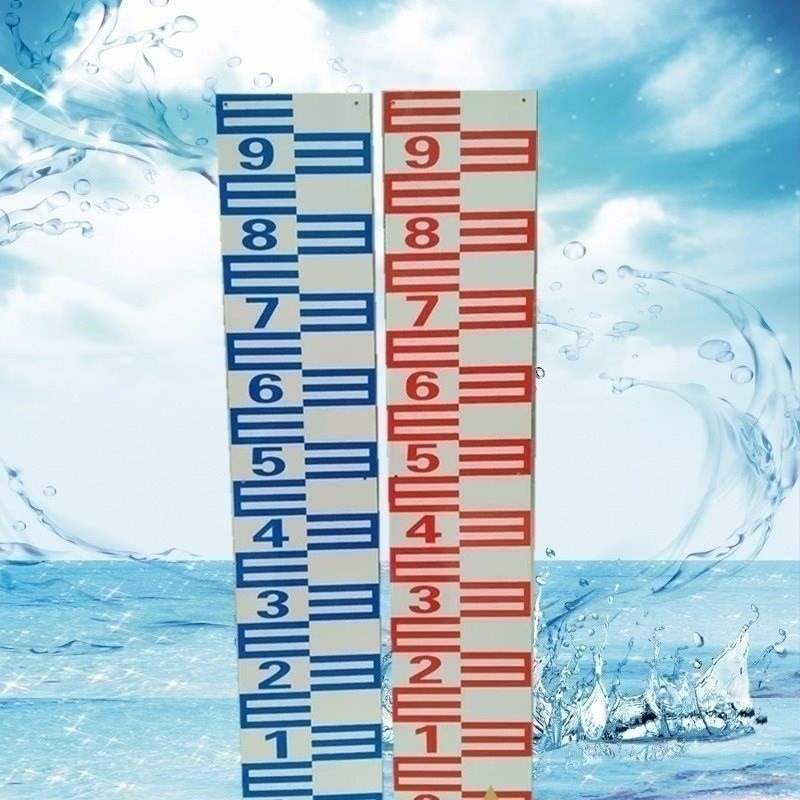 水位标尺塔尺卡尺工程水池金属水尺测量尺浮球高精度刻度水箱加厚