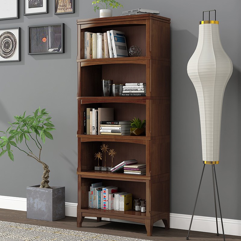 【美式组合书柜五层图片】美式组合书柜五层图片大全_好便宜网