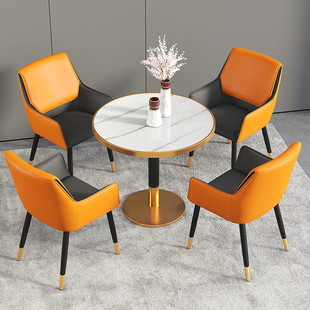 休闲简约售楼处洽谈接待会客桌椅桌椅组合