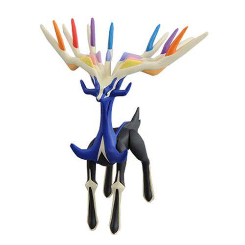 口袋妖怪玩具神兽_神奇宝贝xy哲尔尼亚斯公仔口袋妖怪公仔x神神兽模型