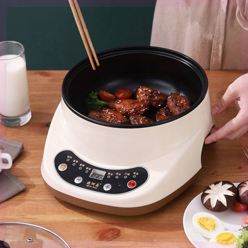蒸笼锅子炒菜菜锅单人电锅家家用电热小火串味电热