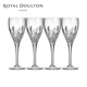 RoyalDoulton皇家道尔顿 水晶玻璃高脚杯红酒杯葡萄酒杯四件套