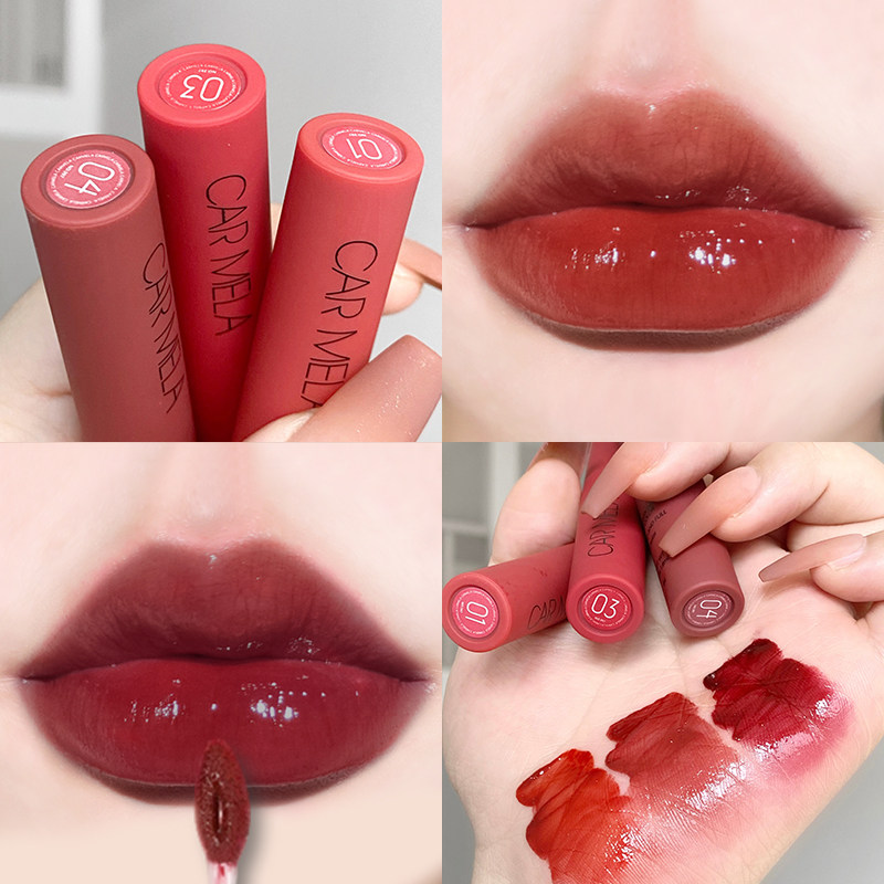 carmela卡梅拉唇釉镜面水光口红女平价学生款唇彩小众品牌显白