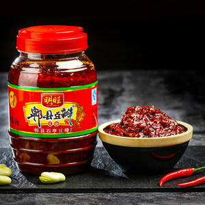 红油郫县豆瓣酱正宗四川特级图片