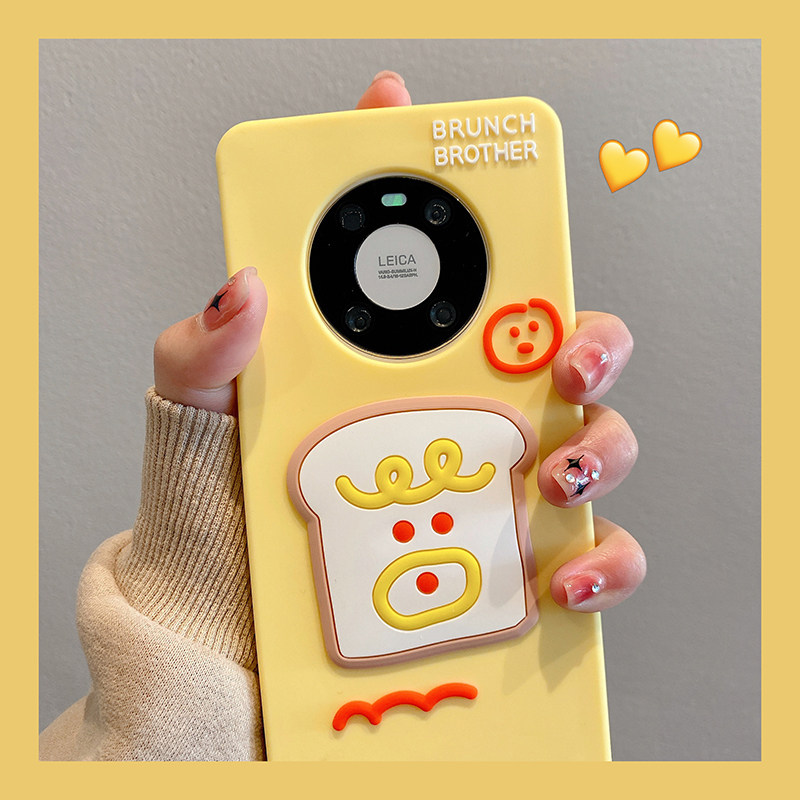面包吐司手机壳