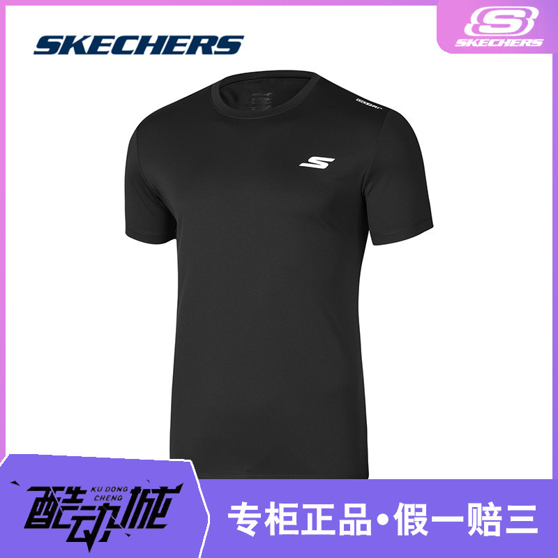 Skechers斯凯奇短袖男夏季健