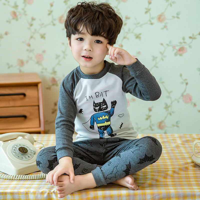 儿童内衣套装男宝宝纯棉睡衣家居服中