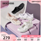 Skechers斯凯奇女鞋官方旗舰店夏季玛丽珍单鞋透气渔夫鞋妈妈鞋