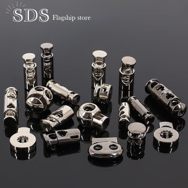 金属弹簧扣吊钟止绳扣猪鼻扣帽子扣抽绳卡扣松紧调节拉绳衣服配件