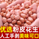 新鲜花生米农家自种生花生豆不带壳白沙花生仁500g河南特产级榨油