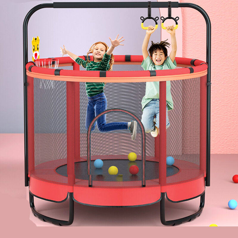 蹦蹦床家用儿童室n内小孩宝宝跳跳床蹭蹭床家庭小型护网弹