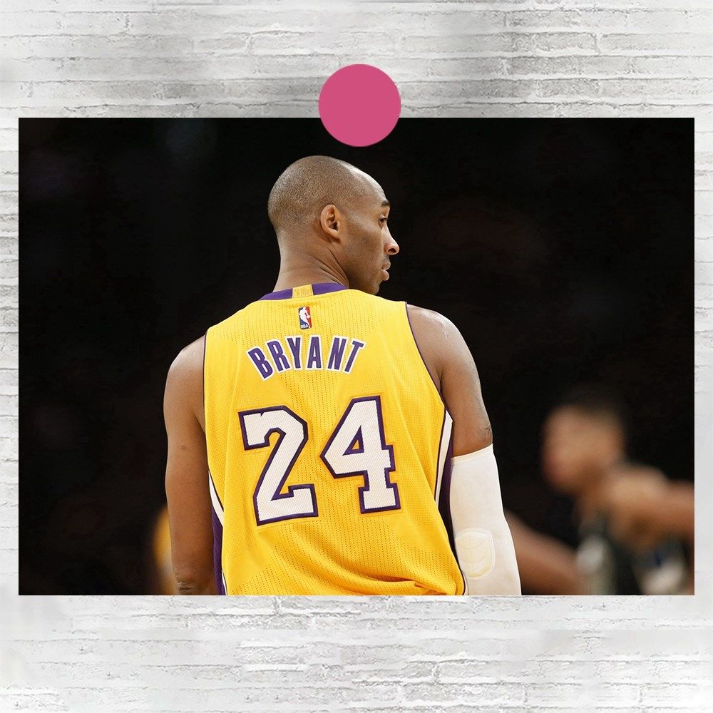 科比·布莱恩特kobebryant黑曼巴 海报高清晰装饰画 c6b13a18