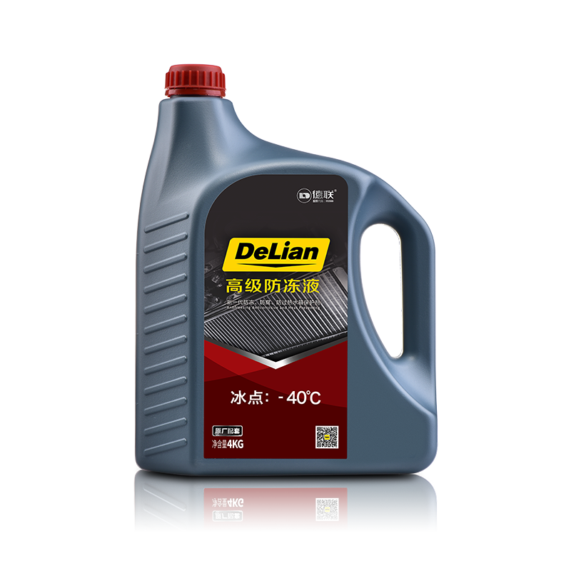德联车护 德联高级防冻液   -40℃  红色  4kg
