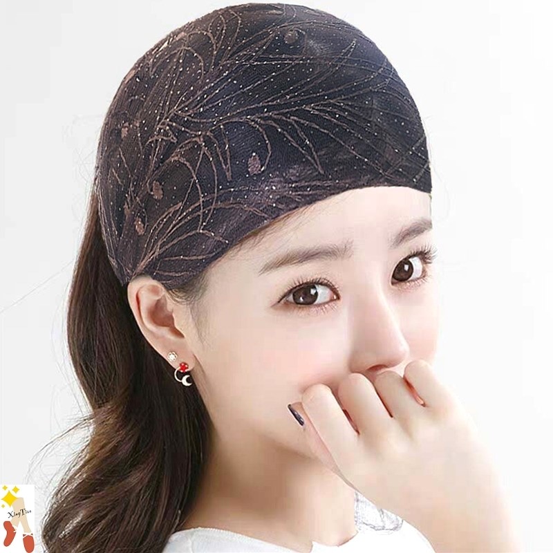 中老年遮白发头饰