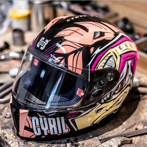 勇足旗舰店的优惠券大全—赛罗cyril摩托机车赛车头盔男女情侣四季