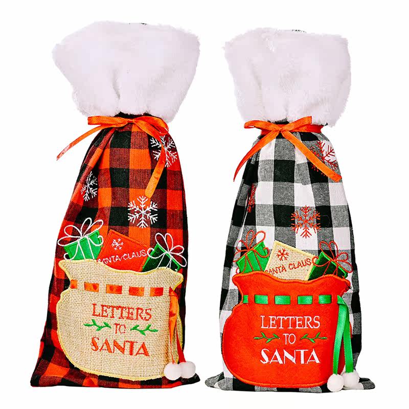 christmaswinebottlecoverbagsantagiftbagsfordinnerp