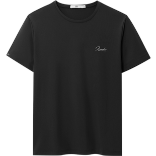 HLA/海澜之家26春夏季新品弹力短袖T恤男舒适透气时尚立体印花短t