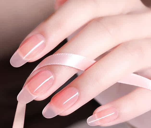 光疗甲油胶 持久不掉色_qs 浅深2020光疗美甲专用q糖果冻延长胶指甲油