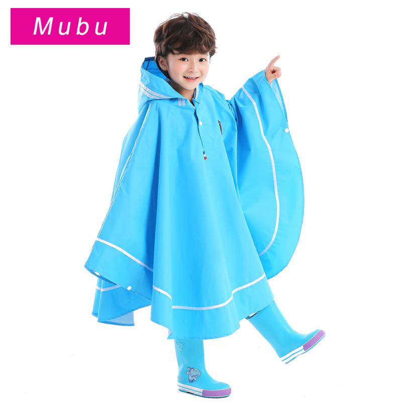 儿童雨披斗篷式学生小孩子超轻幼儿园雨衣宝宝骑行雨衣女童公主