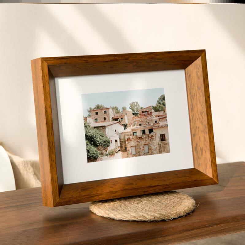 北欧简约风实木相框挂墙1000片500片300片拼图画框木条组装外框