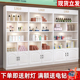 化妆品展示柜美甲带灯货柜样品柜产品陈列柜美容院柜子货架展示架