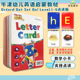 原版英国牛津get set go letter cards 小卡片 字母卡幼儿自然拼读学生教材教辅 A Z认识书写增强兴趣记忆能力方便携带卡