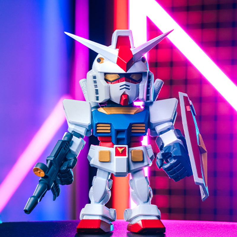 锦鲤拿趣/qmsv mini高达系列盲盒潮流手办桌面摆件机甲模型玩具