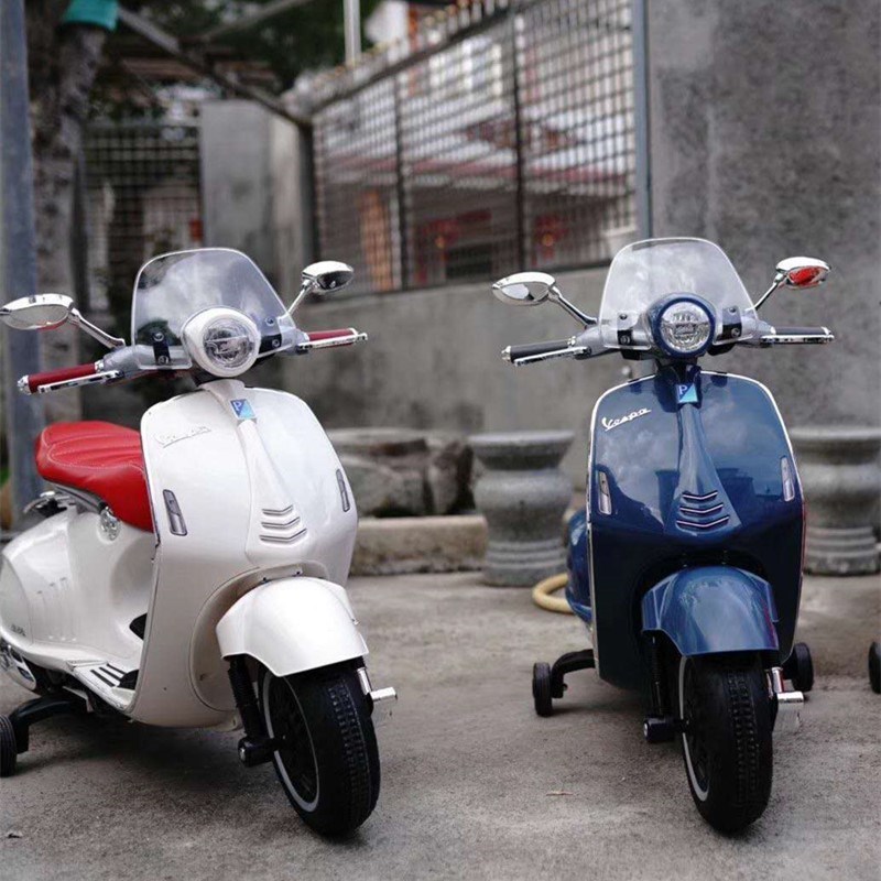 正品vespa童车946维斯帕摩托车儿童电动车迷你比亚乔意大利正品礼