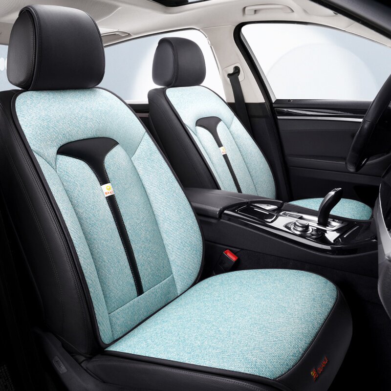 22新款夏季凉垫汽车坐垫冰藤夏天透气半包围小蛮腰防滑冰丝座椅垫