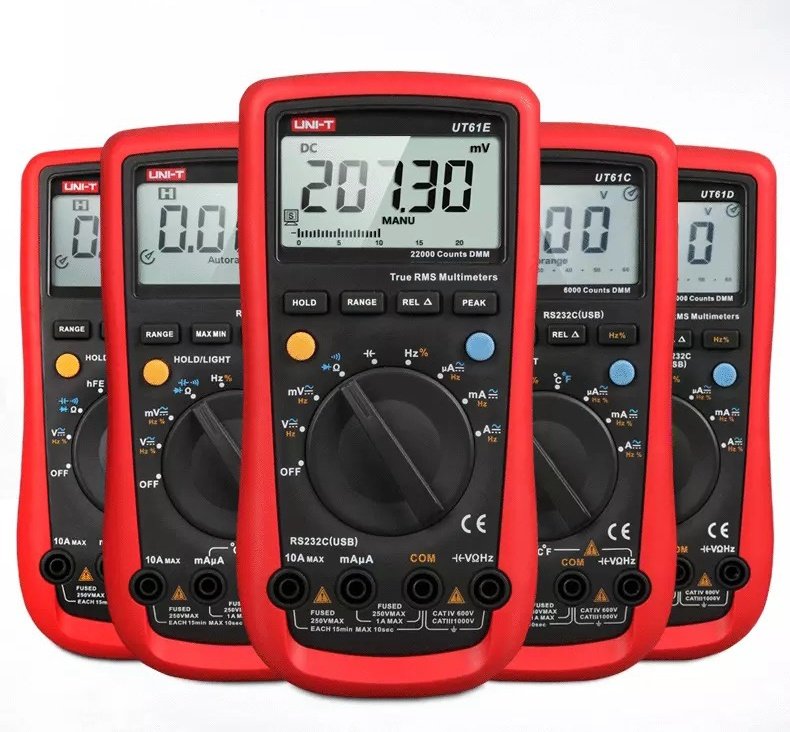 优利德全自动数字万用表ut61e