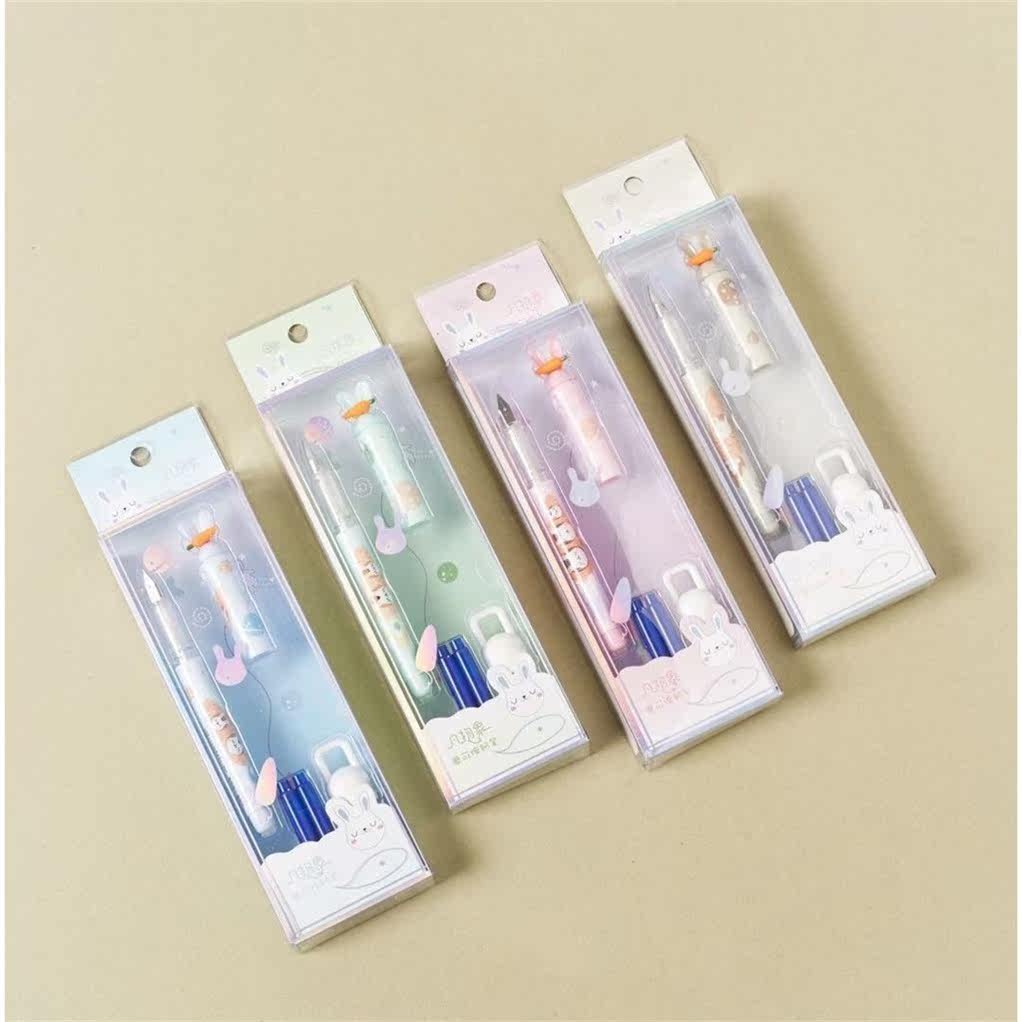 凡物象创意文具网红抖音小学生练字兔子摩易擦磨可擦钢笔