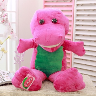 新品 班尼barney紫色恐龙公仔毛绒玩具圣诞新年礼物卡通儿童礼 新款