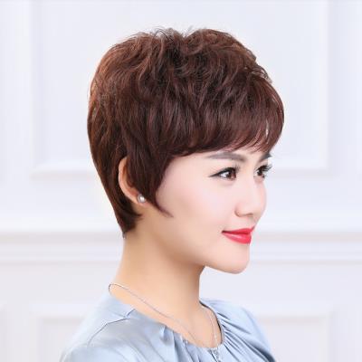 妈妈短发型图片