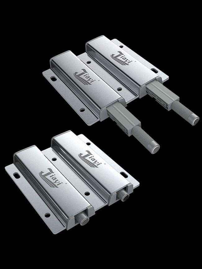 暗藏门吸门板双开门磁吸门碰磁碰柜门反弹器免拉手自弹弹跳按压式