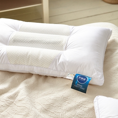 全棉决明子枕 舒适 48*74cm护颈枕芯 单只定型枕不变形成人硬枕头