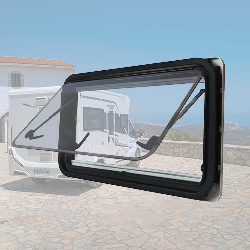 房车改装窗户双层外推窗依维柯大通全顺推拉窗房车配件亚克力玻璃