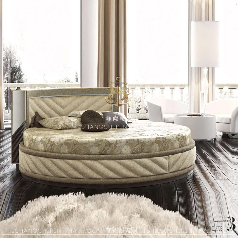 豪华圆床图片