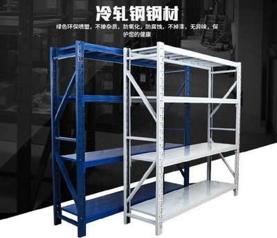 车库多层2米储物架加组合落地架货物轻型仓储高5层货架铁架子自.