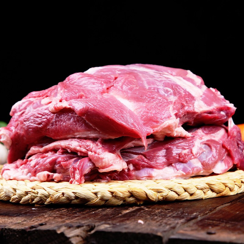 陇上刘叔叔新鲜山羊羔肉后腿肉3斤去骨自然散养甘肃环县羊羔肉